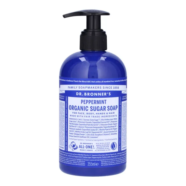 Dr. Bronner's Organic Pump Soap Peppermint 355 ml