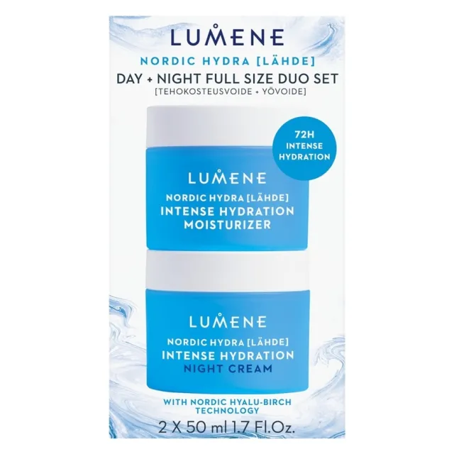 Lumene Nordic Hydra Day + Night Duo Set