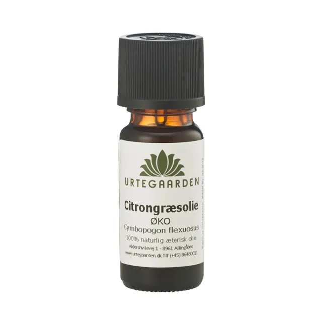 Citrongræsolie Æterisk Olie (10 ml)