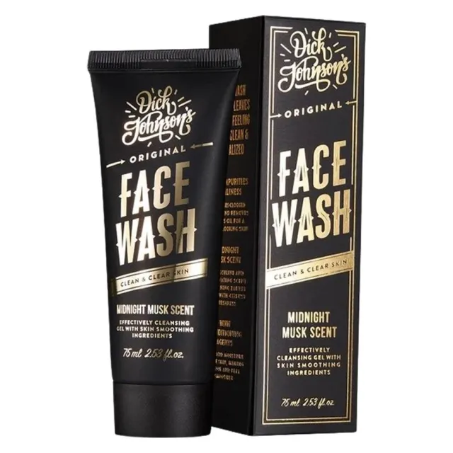 Dick Johnson Face Wash Midnight Musk 75 ml