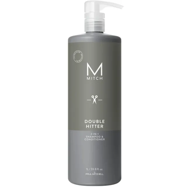 Paul Mitchell Mitch Double Hitter 2 i 1 Shampoo & Conditioner 1000 ml