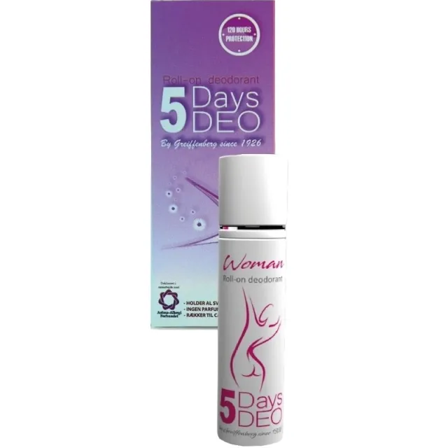 5 Days DEO Roll-On Deodorant - Women 30 ml
