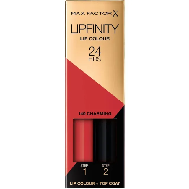 Max Factor Lipfinity 2-step Long Lasting Lipstick 2,3 ml - Charming 140