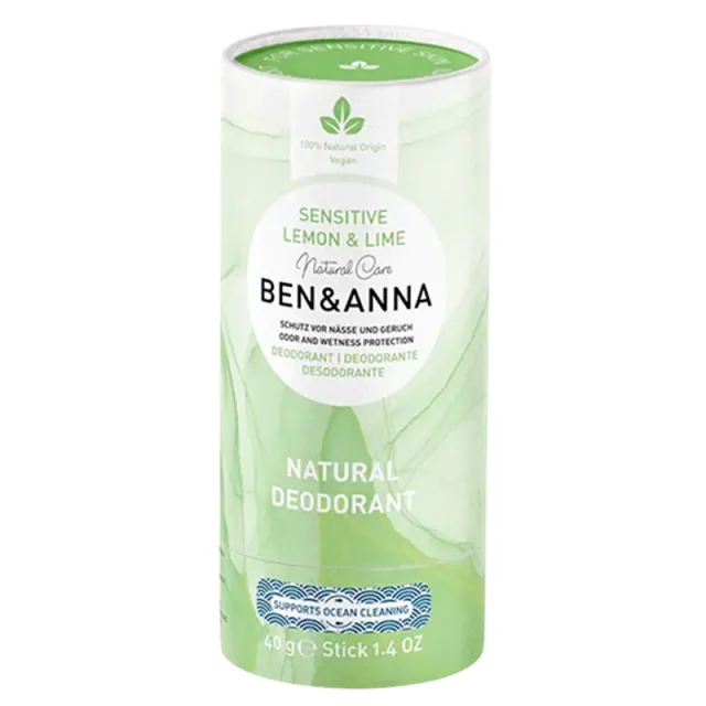 Ben & Anna Deo Stick Sensitive Lemon & Lime (40 g)