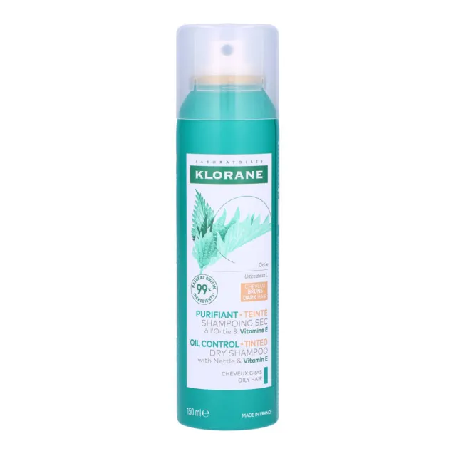 Klorane Tørshampoo Til Mørkt Hår 150 ml