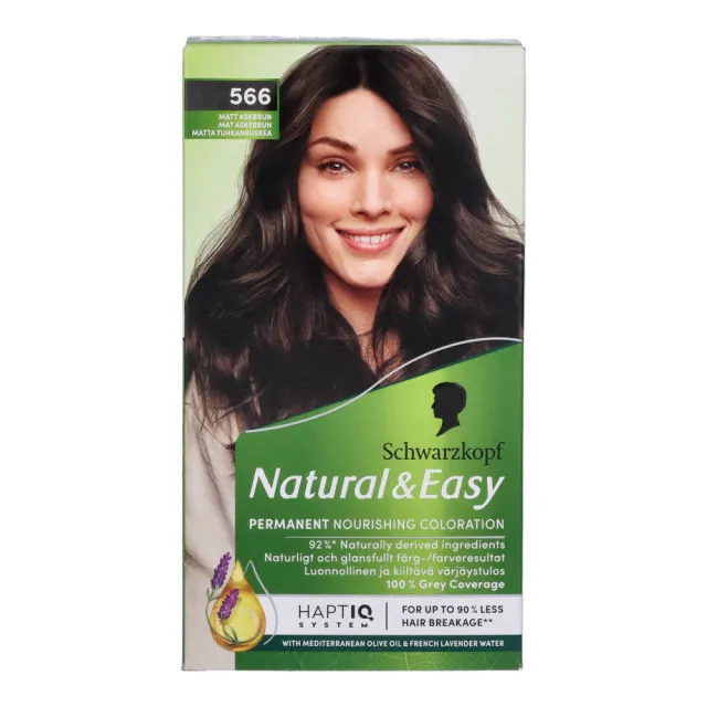 Schwarzkopf Natural & Easy 566 Mat Askebrun 60 ml