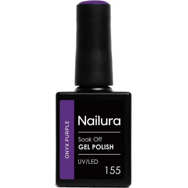 Nailura Gel Polish 10 ml - 155 Onyx Purple