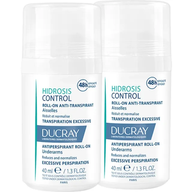DUCRAY Hidrosis Control Roll-On Duopack 2 x 40 ml (Limited Edition)