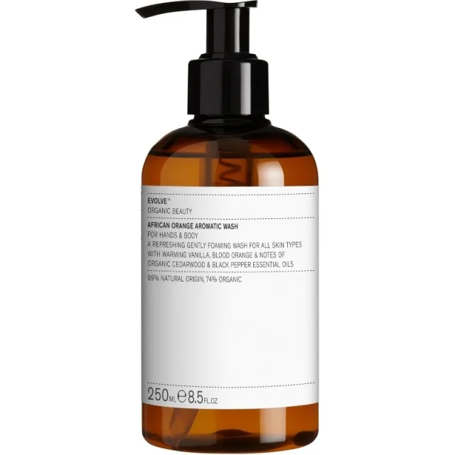 Evolve Organic Beauty Evolve African Orange Aromatic Wash 250 ml