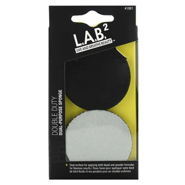 L.A.B. 2 Dual-Purpose Sponge   2 stk.