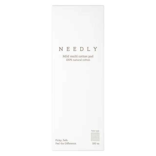NEEDLY Mild Multi Cotton Pad 100 stk.