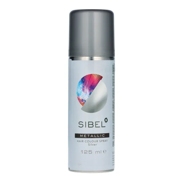 Sibel Metallic Hair Colour Spray Silver - Art P001142 125 ml
