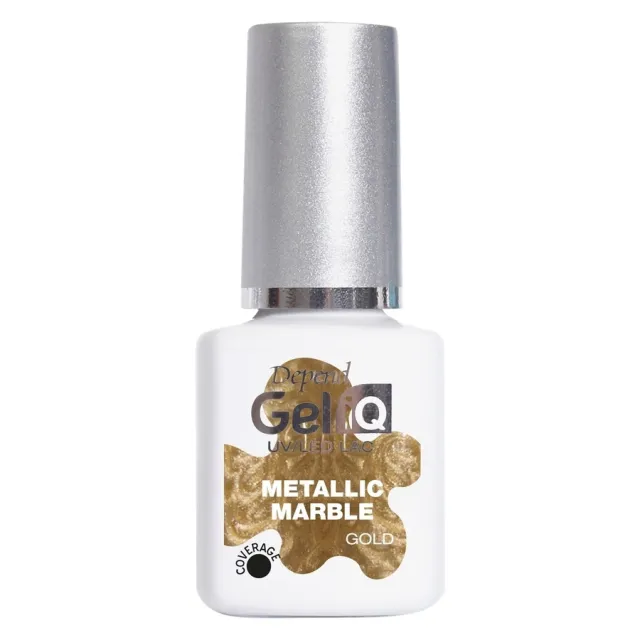 Gel iQ Effect Metallic Marble Gold 5ml