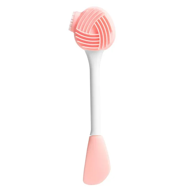Shelas Mud Mask Silicone Brush Pink