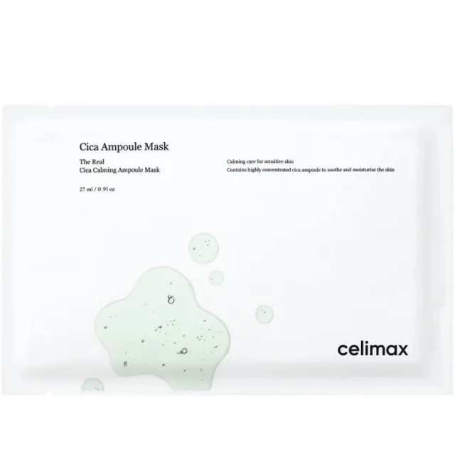 Celimax The Real Cica Calming Ampoule Mask 1 pieces