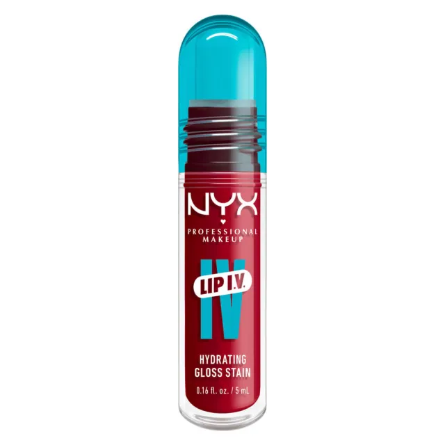 NYX Professional Makeup Lip I.V. Hydrating Gloss Stain 11 Redy-Y.