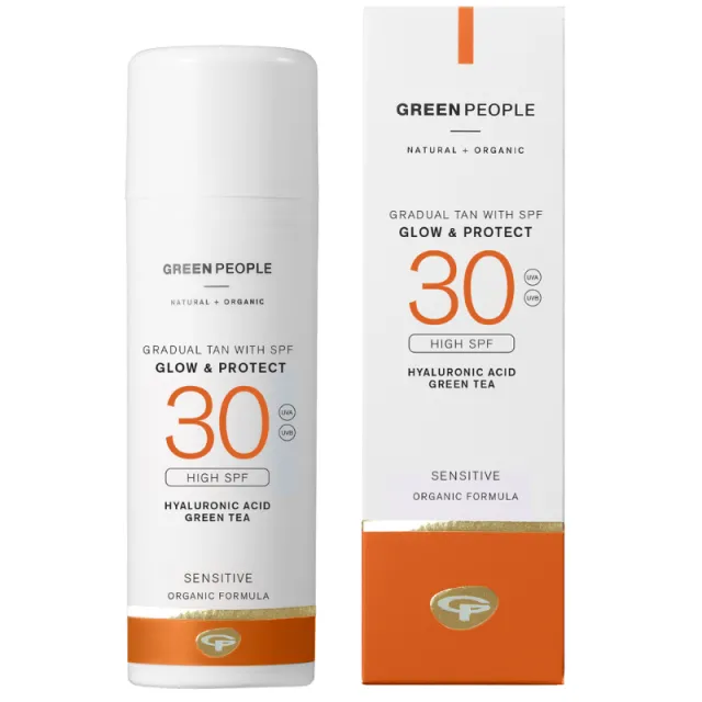 Green People Glow & Protect Gradual Tan SPF30 
 (150 ml)