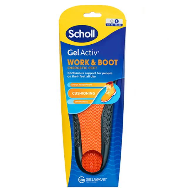 Scholl Gel Activ Insole Everyday (L) (1 sæt)