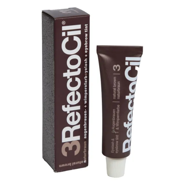 RefectoCil Eyelash and Eyebrow Tint 15 g - 3 Natural Brown