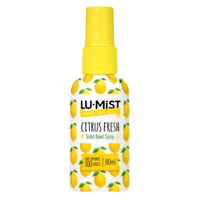 Lu-Mist Citrus Fresh Toilet Bowl Spray 60 ml