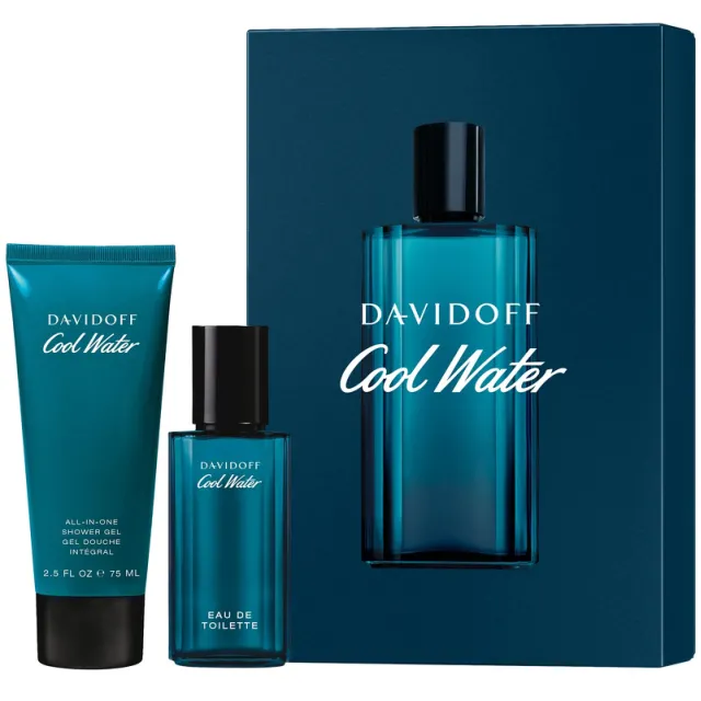 Davidoff Cool Water Man EDT 40 ml Gavesæt (Limited Edition)