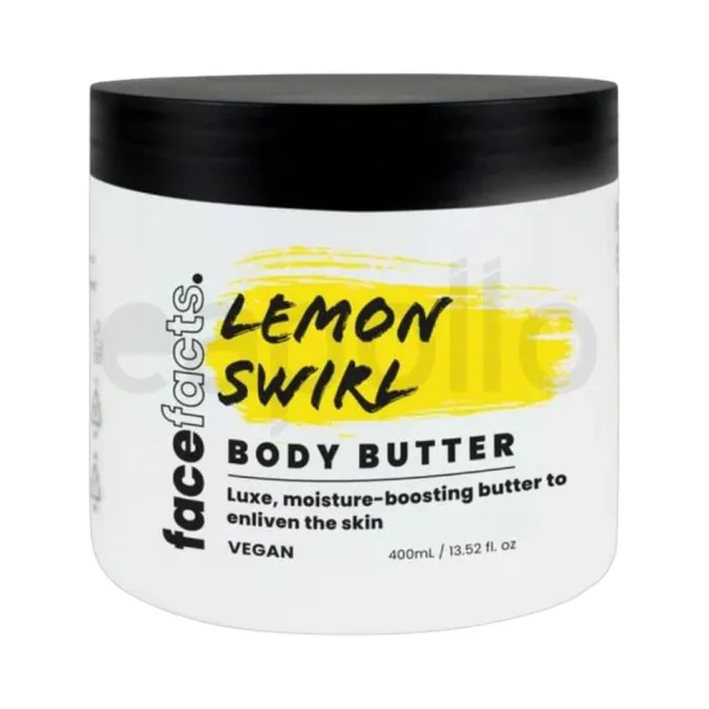 Face Facts Body Butter – Lemon Swirl 400 ml