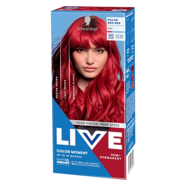 Schwarzkopf LIVE Ultra Brights 92 Pillar Box Red 80g