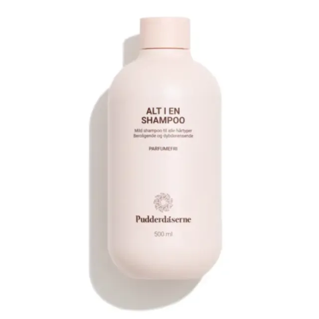 Pudderdåserne Alt I en Shampoo, 500ml