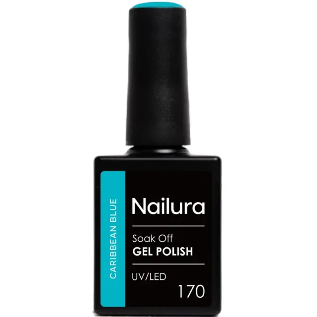 Nailura Gel Polish 10 ml - 170 Caribbean Blue