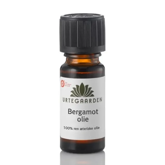 Urtegaarden Bergamotolie Øko æterisk olie 10 ml.