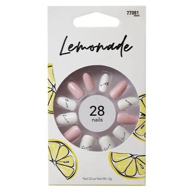 Lemonade False Nails   28 stk.