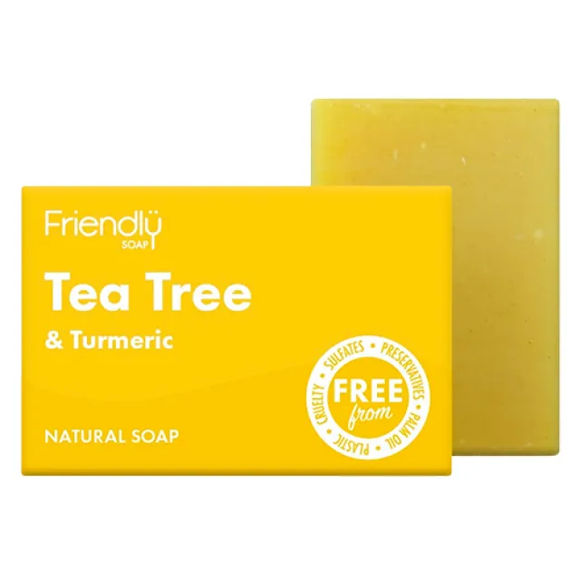 Friendly Tea Tree Sæbe (95 g)