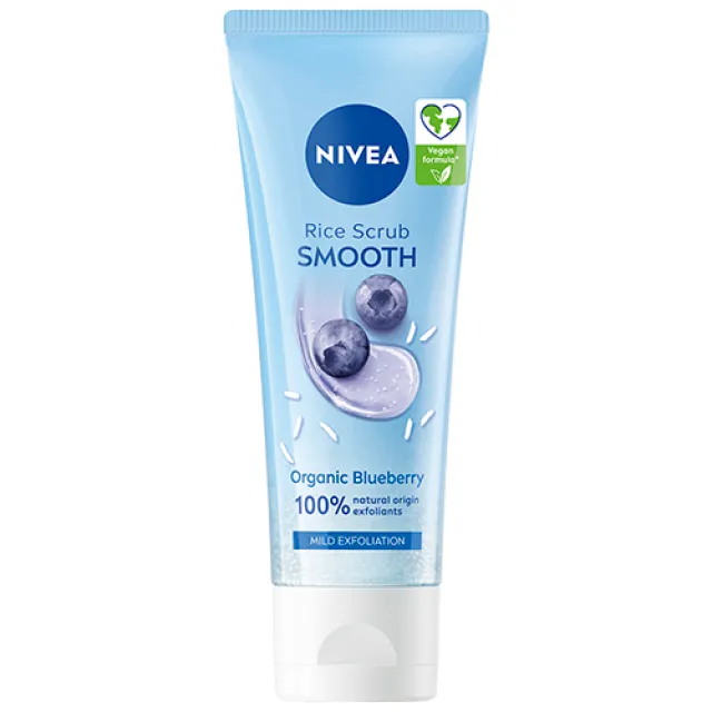Nivea Rice Scrub Bio Blueberry (75 ml )