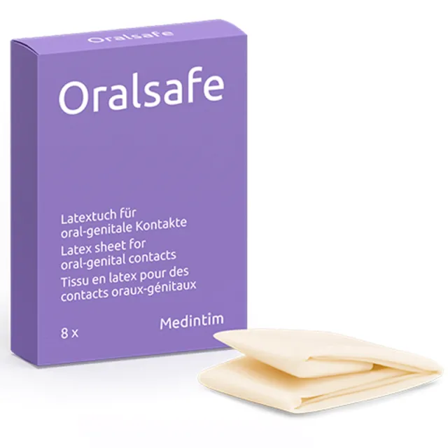 Medintim Oral Safe Slikkelapper Smagsnetutral (8 stk)