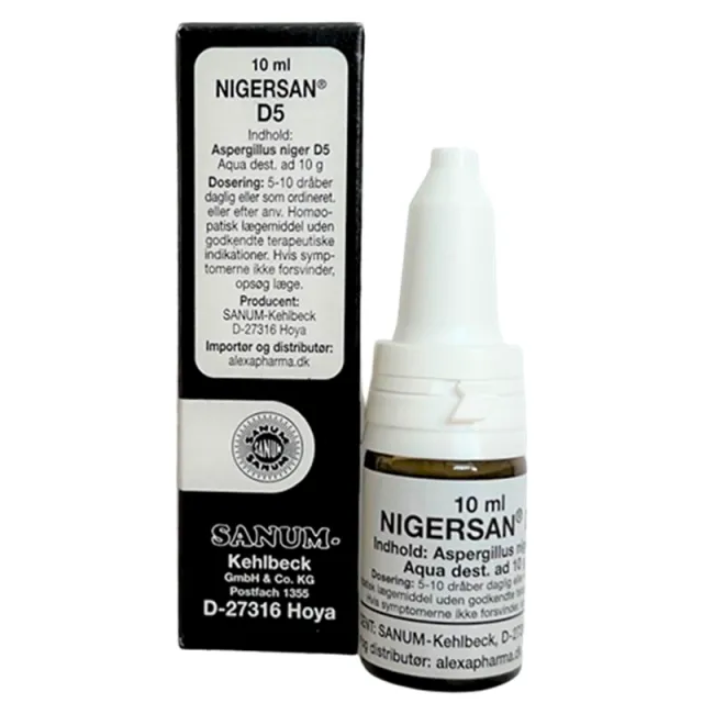 SANUM Nigersan Dråber D5 (10 ml)