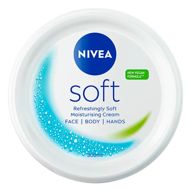 Nivea Soft Moisturising Cream (300 ml)