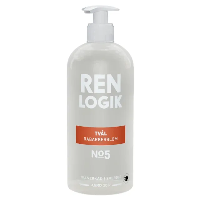 Ren Logik No. 5 Håndsæbe Rabarber (500 ml)