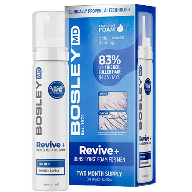Bosley Revive+ Densifying Foam for Men (60 g)