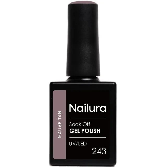 Nailura Gel Polish 10 ml - 243 Mauve Tan