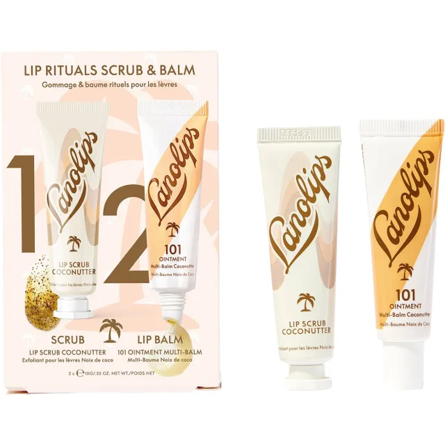 Lip Rituals Scrub & Balm Coconutter Læbepleje