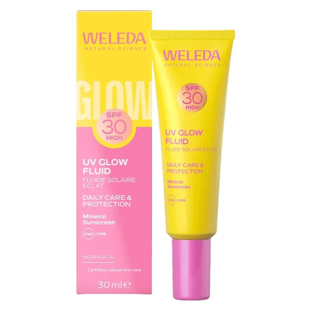 Weleda UV Glow Fluid Daily Care & Protection SPF30 30ml