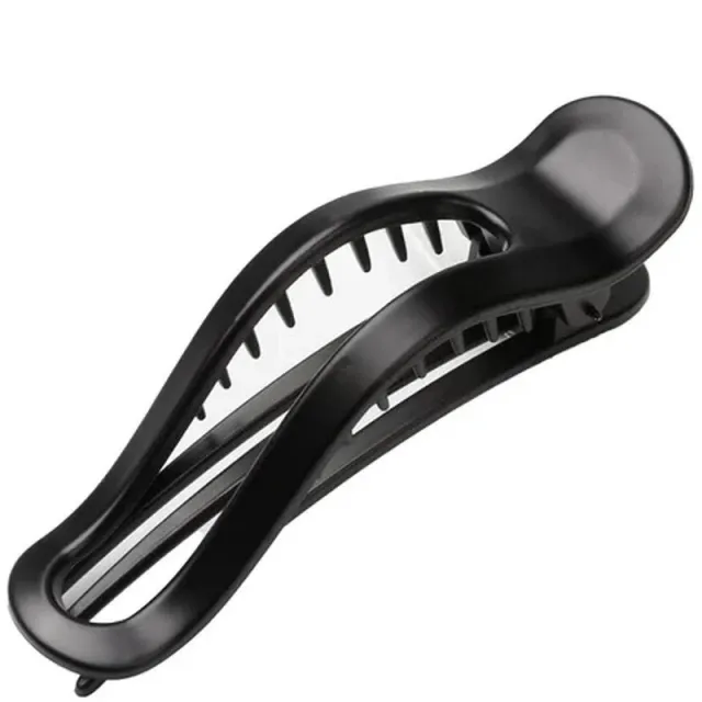 By Stær Camille Hair Clip - Big - Matte Black