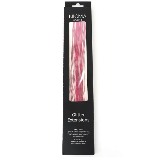 NICMA Styling Glitter Extensions - Purple