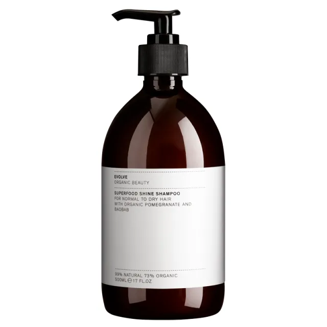 Evolve Organic Beauty Superfood Shine Shampoo (500 ml)