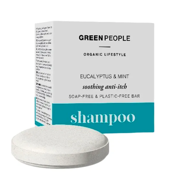 Green People Eucalyptus & Mint Anti-Itch Shampoo Bar (50 g)