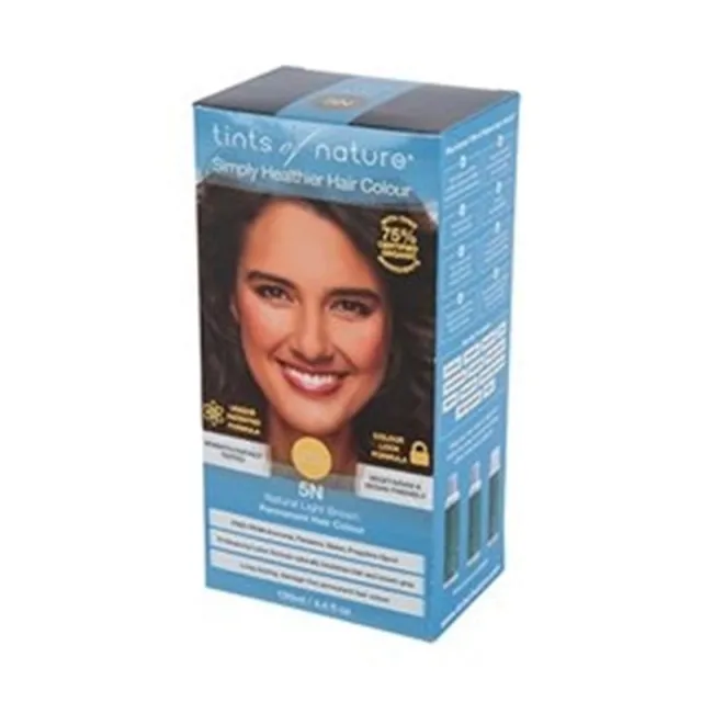 Tints Of Nature Hårfarve 5N Light Brown (130 ml)