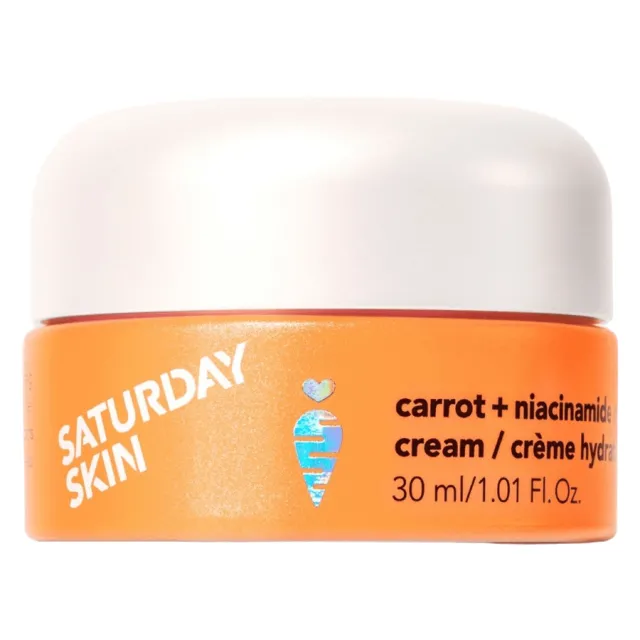 Saturday Skin Carrot + Niacinamide Moisturizing Cream 30ml