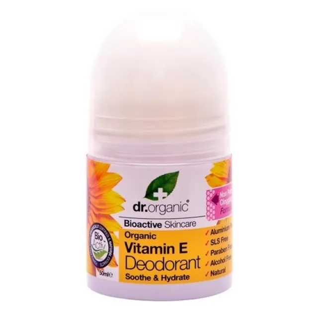 Dr. Organic Deo roll on Vitamin E 50ml.