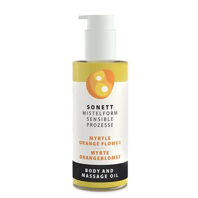 Sonett Krops & Massageolie Myrte/ Orangeblomst (145 ml)