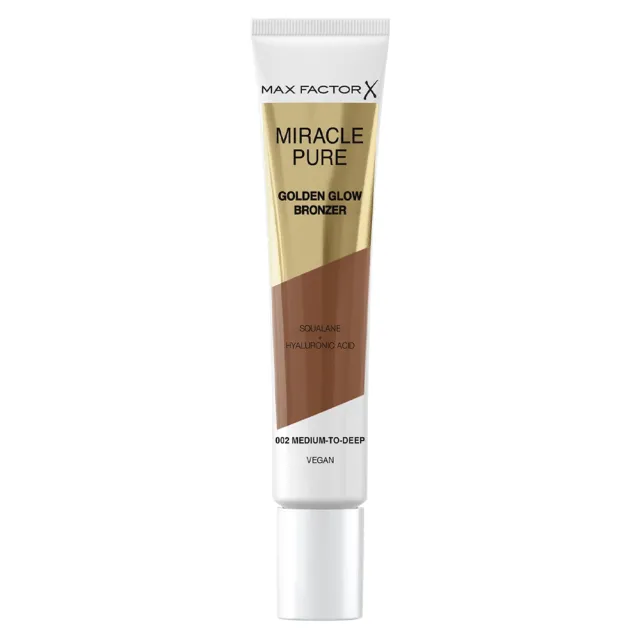 Max Factor Miracle Pure Golden Glow Bronzer 002 Medium-To-Deep 15 ml